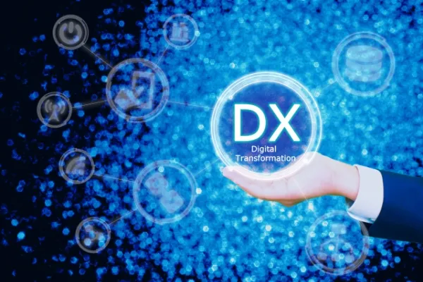DX推進方針の特設ページを設定